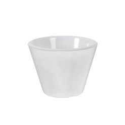 RAMEQUIN MELAMINA ø6x4.5cm. BLANCO