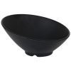 BOWL MELAMINA TRATTORIA NEGRO ø26.5x7x13.7cm