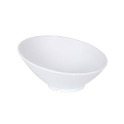 BOWL MELAMINA TRATTORIA 21X5'4x10'5 cm. BLANCO