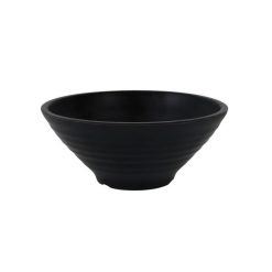 BOWL MELAMINA RAMEN ø24x9cm. NEGRO