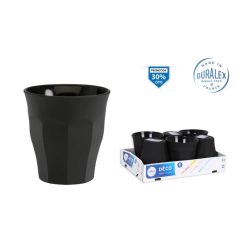 VASO PICARDIE 9 cl. NEGRO SET 6 Uds. DURALEX &