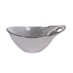 BOWL KRYSTALLOS PRACTICA 14 cm. PLATINO PVD &