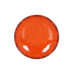 #12 PLATO MELAMINA GUAYABA PAN NARANJA ø15.5x2.5cm=