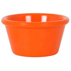 RAMEQUIN MELAMINA GUAYABA NARANJA ø7.7x4.1cm