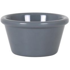 RAMEQUIN MELAMINA GUAYABA GRIS ø7.7x4.1cm