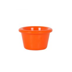 RAMEQUIN MELAMINA GUAYABA NARANJA ø6.2x3.6cm