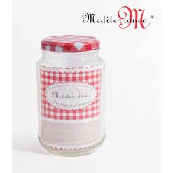 BOTE VIDRIO C/TAPA MULTIUSOS 35 cl. 6'5ºx12 cm.=