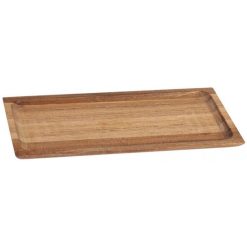 BANDEJA MADEIRA ACACIA Rectg. 25x12x2 cm.