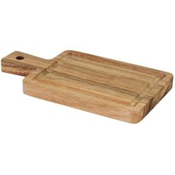 TABLA MADEIRA ACACIA Degust.Rectg. 10x19x1,5 cm.