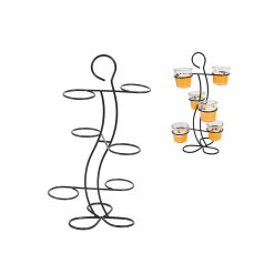 EXPOSITOR CIRCUS 6 DEGUSTACIONES ø18x35cm. (B898005R6) &