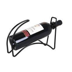 SOPORTE CIRCUS BOTELLA NEGRO 29x16 cm. &