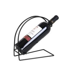 SOPORTE CIRCUS BOTELLA NEGRO 23x21 cm. &