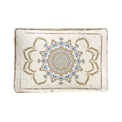 BANDEJA KÜLSAN SHAMIANA 27.5x19x3cm. MELAMINA= &