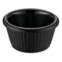 RAMEQUIN KÜLSAN NEGRO 6cl ø7x4 cm. MELAMINA