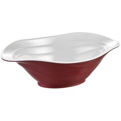 BOWL KÜLSAN DUET BICOLOR R 33x23x10,5cm. MELAMINA &