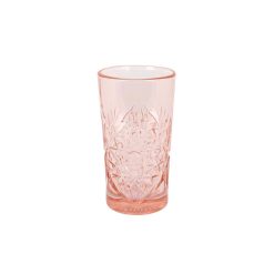 VASO HOBSTAR CORAL ALTO/ESTRECHO 35cl ø7.7x14.4cm. ONIS &