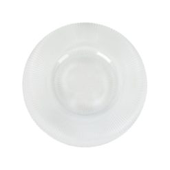 PLATO SIDDI LLANO ø28x1,5cm. CRISTAL