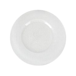 PLATO BEIJING LLANO ø28x2cm. CRISTAL