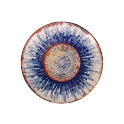 PLATO MANAOS LLANO ø27x3cm. STONEWARE