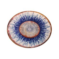 BANDEJA MANAOS OVAL 32x27x3cm. STONEWARE