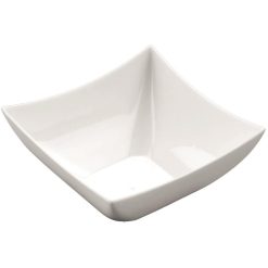 BOWL CUADRADO -PS- APERITIVO 7 cl. BLANCO B/25 Uds &