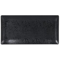 #12 BANDEJA RECT.MELAMINA KORIO ARIZONA NEGRA 30x15x2