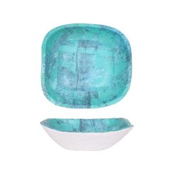 ENSALADERA CUADRADA MELAMINA ESPARTA 26x25x7cm = &