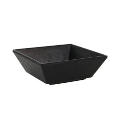 BOWL MELAMINA BASIC MING III NEGRO 10x10cm