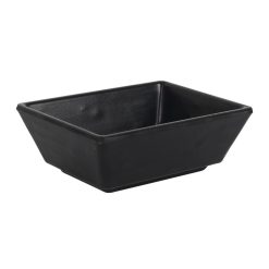 BOWL MELAMINA BASIC MING III NEGRO 8x6x3cm.