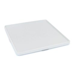 PLATO MELAMINA LONTANANZA BLANCO 25x25x1.5cm.