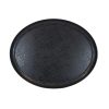 BANDEJA MELAMINA LONTANANZA NEGRA 46x33x3cm.