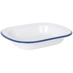 BOWL MELAMINA SOTAVENTO Rectg. FILO AZUL 18x13.5cm.