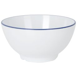 ENSALADERA MELAMINA SOTAVENTO FILO AZUL 20x10cm.