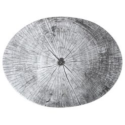 # -12- BANDEJA MELAMINA STREGA FOREST OVAL 31x24x2,5 cm. VIEJO VALLE