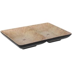 BOWL MELAMINA STREGA TREE DOBLE 16x12x2.5 cm. VIEJO VALLE