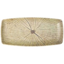 # -96- BANDEJA MELAMINA STREGA TREE AXARQUIA Rectg. 24x11 cm. VIEJO VALLLE
