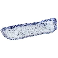 BANDEJA-PS-MURANO ETNIC COBALTO 32X16cm (5mm)