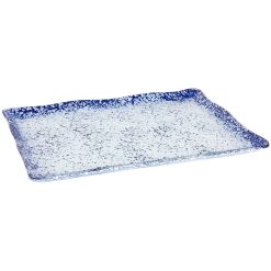 BANDEJA-PS-MURANO MING COBALTO 30x23cm (5mm) &