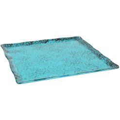 PLATO-PS-MURANO MING TURQUESA 30x30cm (5mm) &