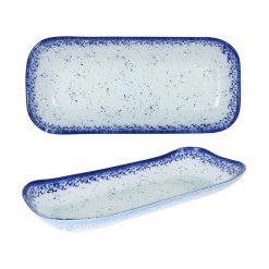 BANDEJA-PS-MURANO COBALTO OVAL 33x15x3cm (5mm) &