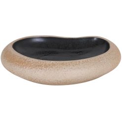 #3 PLATO-PS-SUCRO STONEWARE 27x21x6,5 cm.