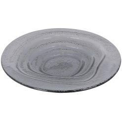 PLATO-PS-KILAUEA PASTA NEGRO ø25x3,5cm (4mm) &