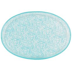 BANDEJA-PS- SAMARITAINE TURQUESA 26x17cm (4mm) &