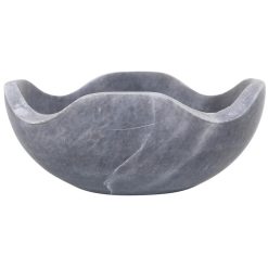 BOWL-PS-MARMOL GRIS 15x15x6cm &