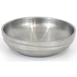 #12 BOWL-PS-INOX PLATA VIEJA ø15x4.3cm35cl. VINTAGE