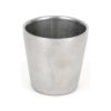 #12 VASO-PS-INOX PLATA VIEJA ø7x7.2cm17.5cl. VINTAGE
