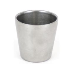 #12 VASO-PS-INOX PLATA VIEJA ø7x7.2cm17.5cl. VINTAGE