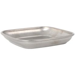 #-288 BOWL-PS-INOX PLATA VIEJA 9x9x1.5cm. VINTAGE