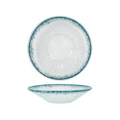 ENSALADERA-PS-GUAJIRO TURQUESA ø25x5.5cm (4mm)