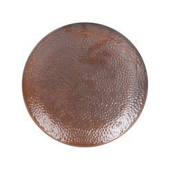 PLATO-PS-FIERRO LLANO ø27x2.8cm.